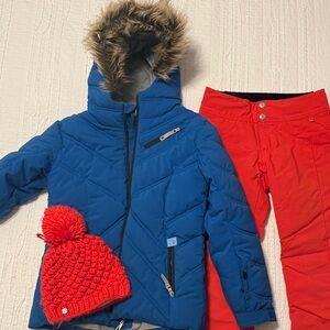Spyder and Obermeyer Girl Ski Set